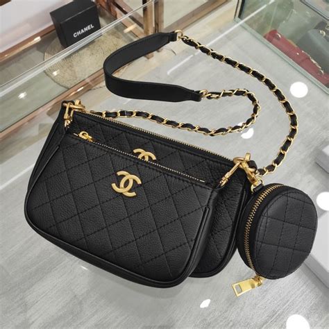 chanel 3 piece bag|Chanel bag catalogue.